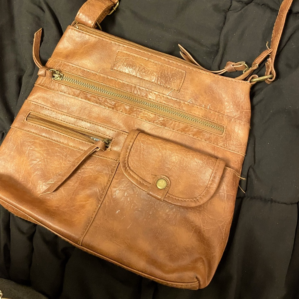 American Eagle crossbody satchel